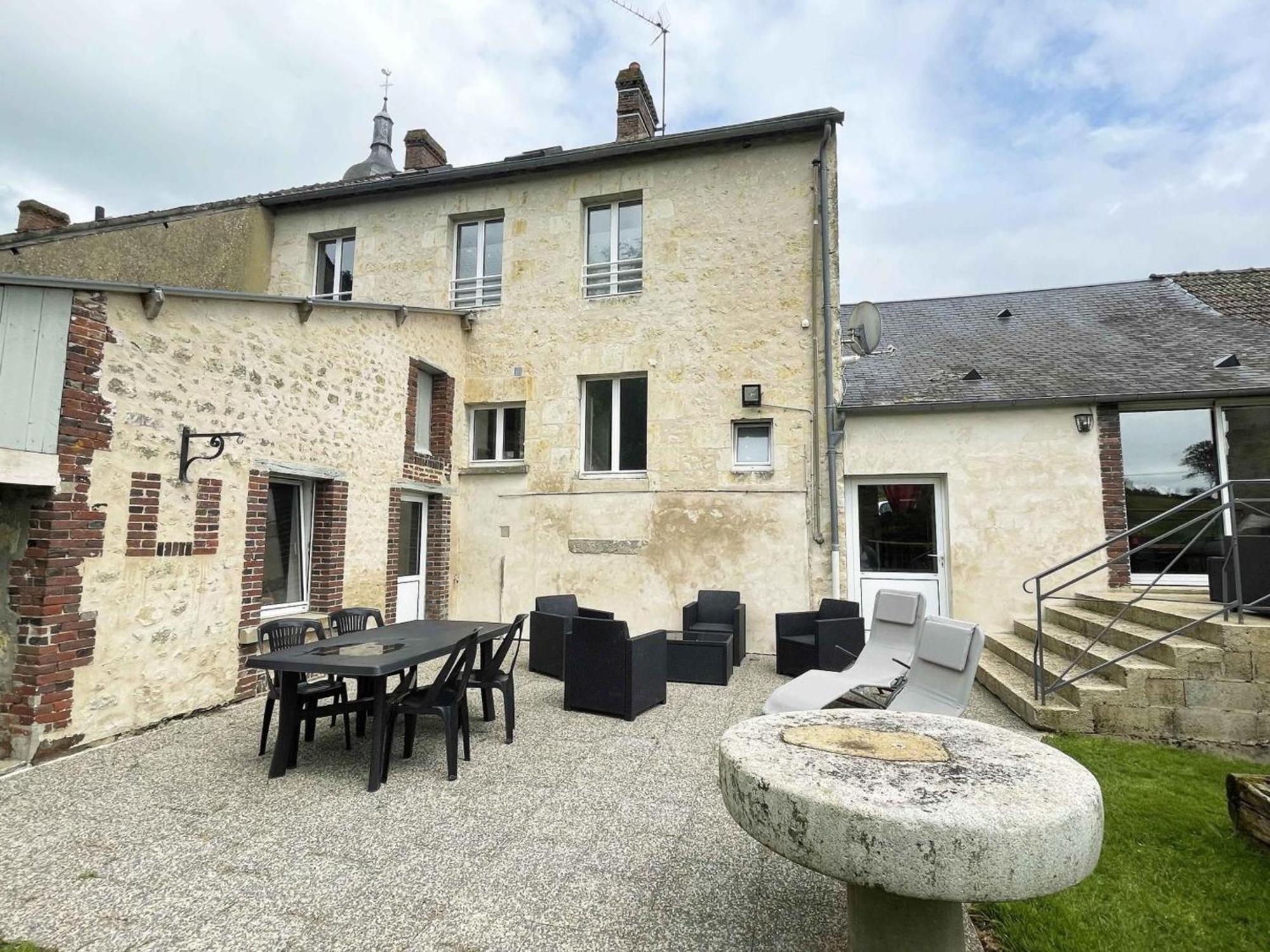Maison Percheronne Spacieuse Avec Billard, Babyfoot, Et Jardin Clos, Animaux Bienvenus ! - Fr-1-497-65 La Mesnière Kültér fotó