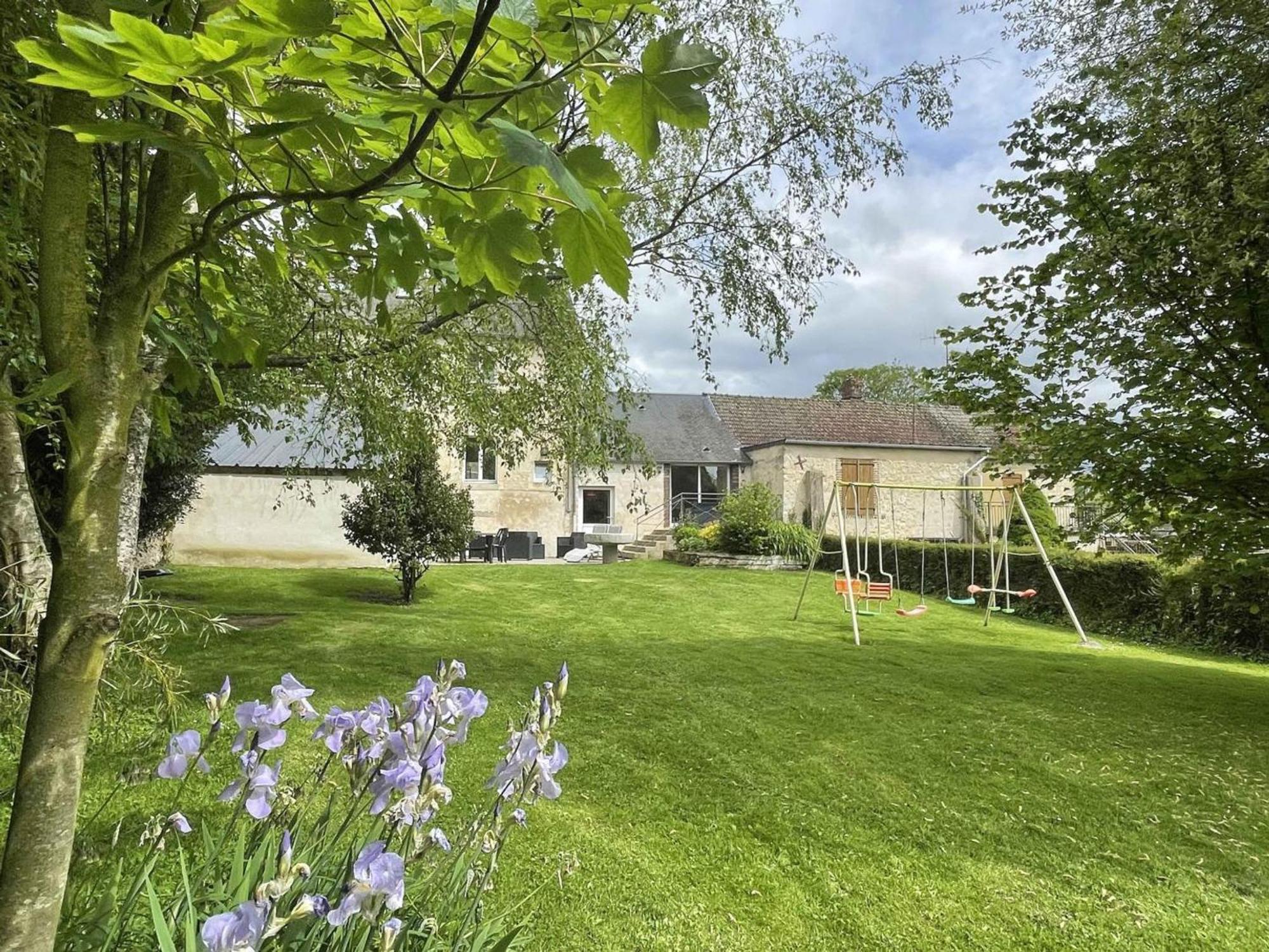 Maison Percheronne Spacieuse Avec Billard, Babyfoot, Et Jardin Clos, Animaux Bienvenus ! - Fr-1-497-65 La Mesnière Kültér fotó