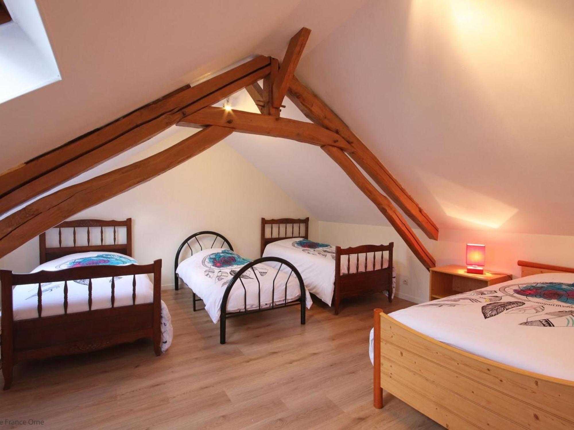 Maison Percheronne Spacieuse Avec Billard, Babyfoot, Et Jardin Clos, Animaux Bienvenus ! - Fr-1-497-65 La Mesnière Kültér fotó